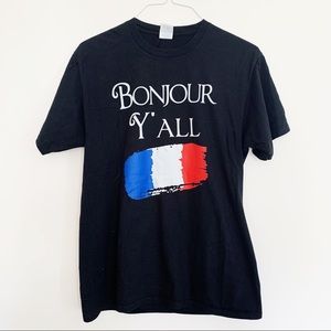 French Men’s Graphic Tee - M